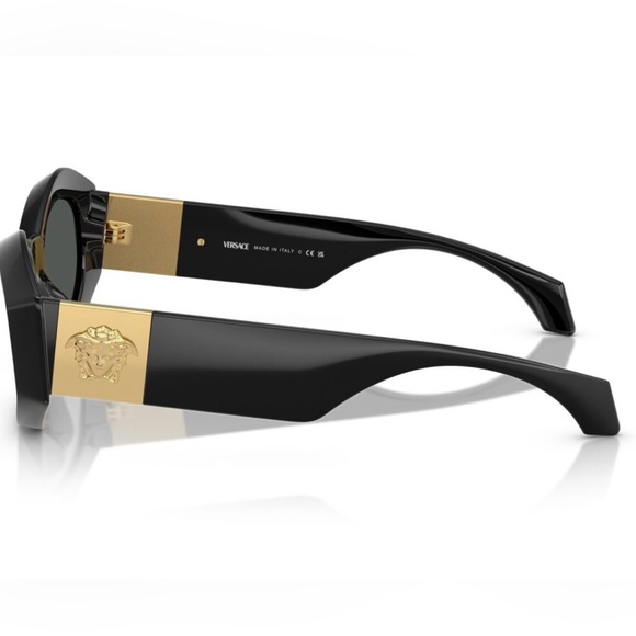 NEW VERSACE VE4466U GB187 BLACK SUNGLASSES MOD 4466U GB1/87 WOMEN VE4466U GB1/87 - Picture 5 of 6